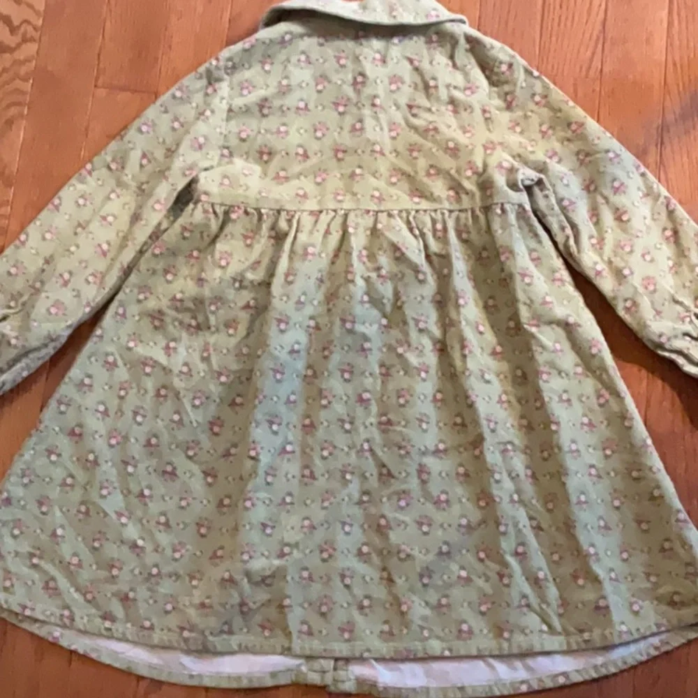 Green corduroy dress - Picture 3 of 3